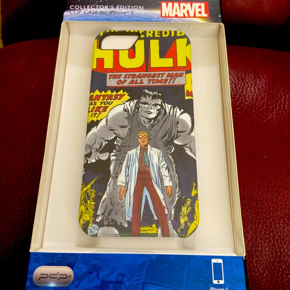 Marvel The Hulk iPhone 5 case. NWT.